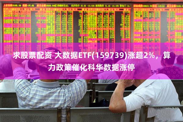 求股票配资 大数据ETF(159739)涨超2%，算力政策催化科华数据涨停